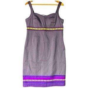 Boden Pinafore Ribbon Dress